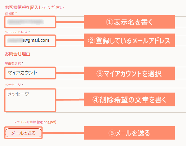 遊雅堂（Yuugado/ゆうがどう/優雅堂） カスタマーサポートにアカウント削除を依頼する方法